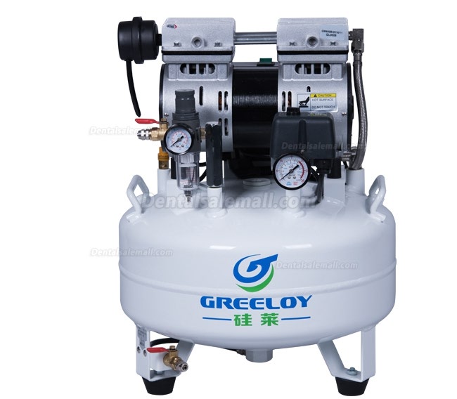 Greeloy® Dental Oilless Air Compressor GA-61 One By One